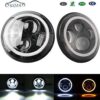 Fari Anteriori da 7″ LED Halo Jeep JK EMark