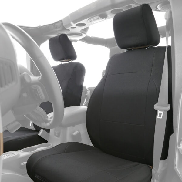 SET COPRISEDILI ANTERIORI e POSTERIORI NEOPRENE NERO