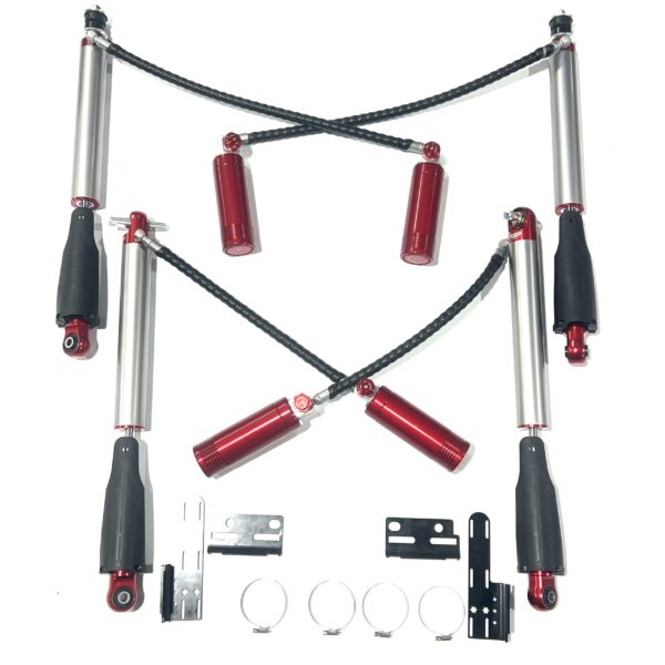 Set Ammortizzatori JK Ortech Performance Adjustable 2.5"